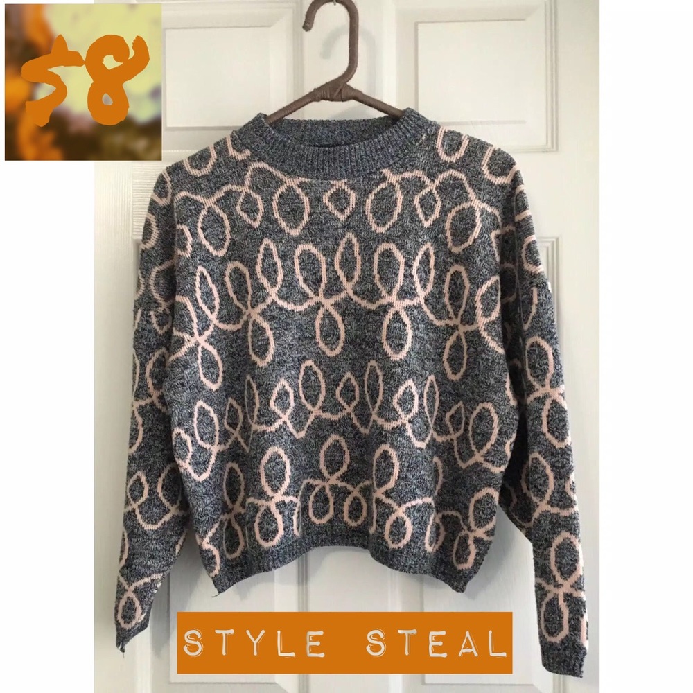 🧡 Speckled Vintage Granny Sweater